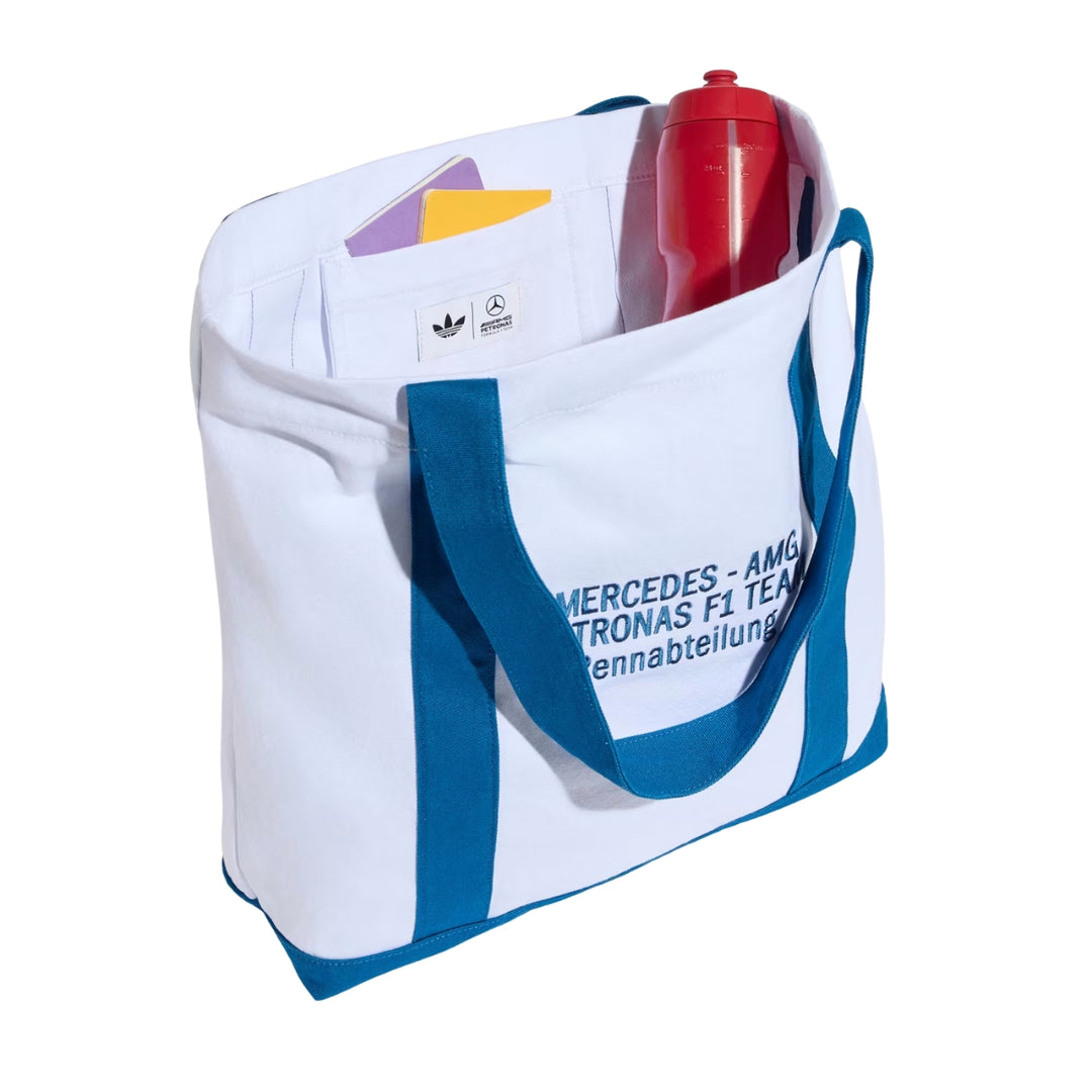 2026 Mercedes AMG Petronas F1™ Team x Adidas British GP Tote Bag - White
