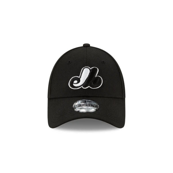 2026 Montreal Expos Baseball MLB® 9Forty Adjustable Men's Cap - Black