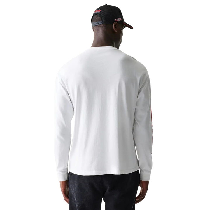 2026 NewEra Red Bull Racing F1™ Team Graphic Long Sleeve T-shirt - White / Black