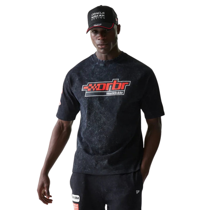 2026 NewEra Red Bull Racing F1™ Team Graphic T-shirt - White  Black