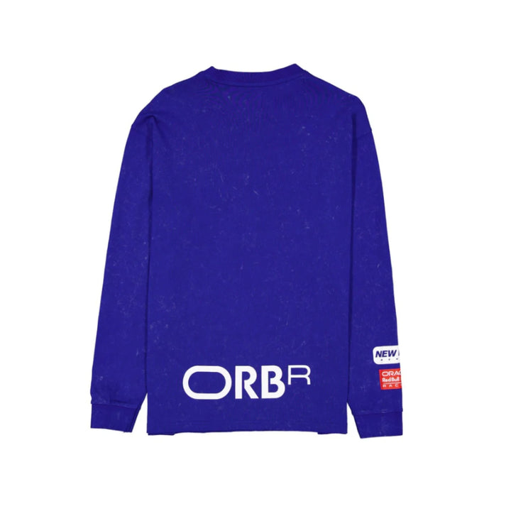 2026 NewEra Red Bull Racing F1™ Team Linear Graphic Long Sleeve T-shirt - Blue / Black