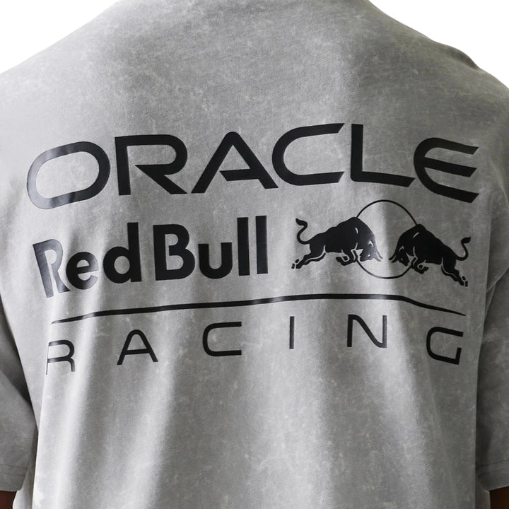2026 New Era Red Bull Racing F1™ Team Linear Oversized Graphic T-shirt - Blue / Black / Grey