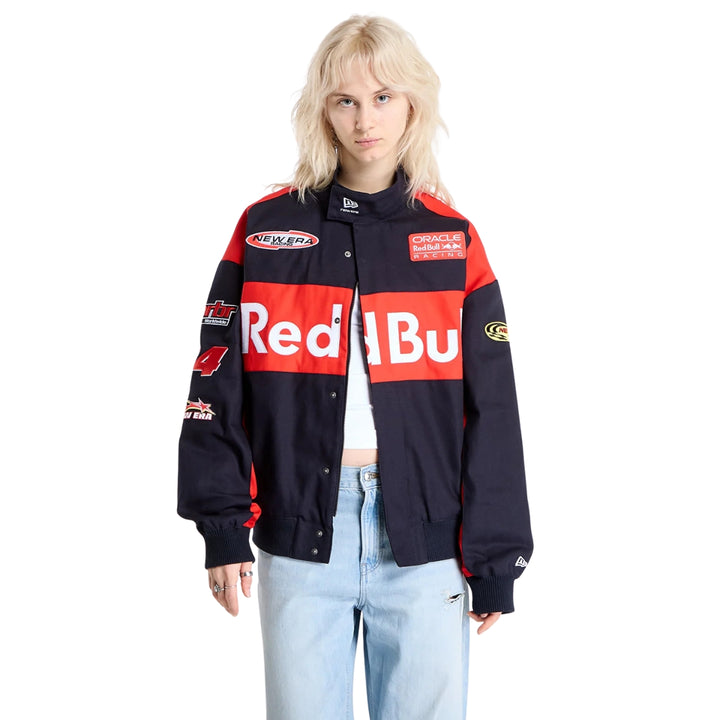 2026 NewEra Red Bull Racing F1™ Team Motorsport Canvas Jacket - Black