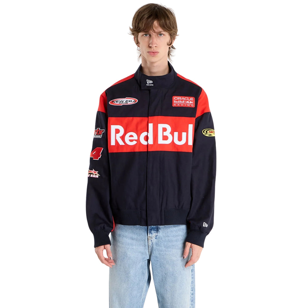 2026 NewEra Red Bull Racing F1™ Team Motorsport Canvas Jacket - Black