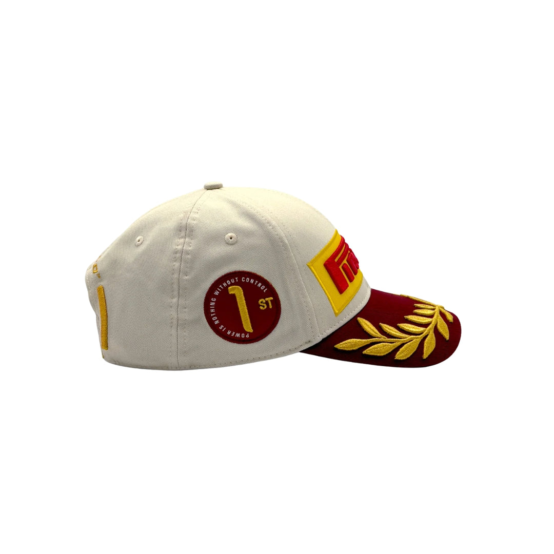 2026 Pirelli F1™ Podium Monaco Grand Prix Special Edition Cap – Cream / Burgundy