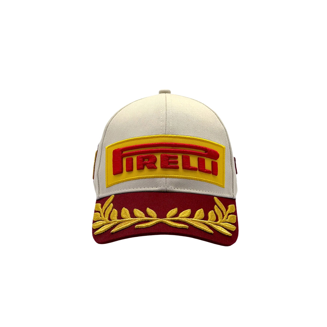 2026 Pirelli F1™ Podium Monaco Grand Prix Special Edition Cap – Cream / Burgundy