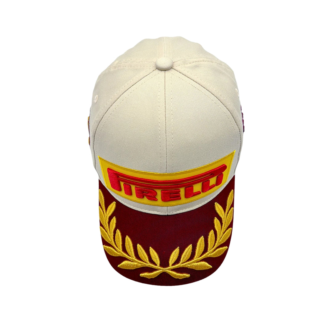 2026 Pirelli F1™ Podium Monaco Grand Prix Special Edition Cap – Cream / Burgundy