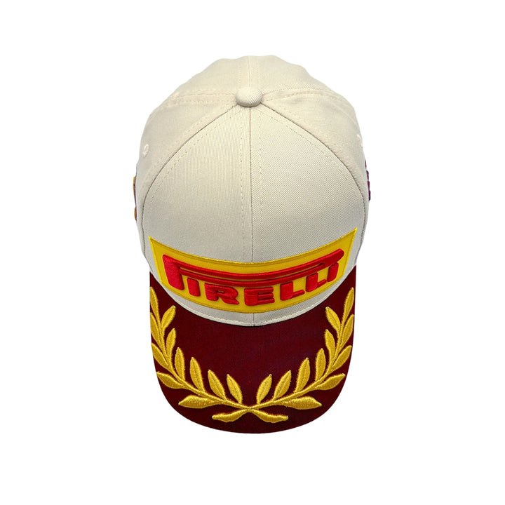2026 Pirelli F1™ Podium Monaco Grand Prix Special Edition Cap – Cream / Burgundy