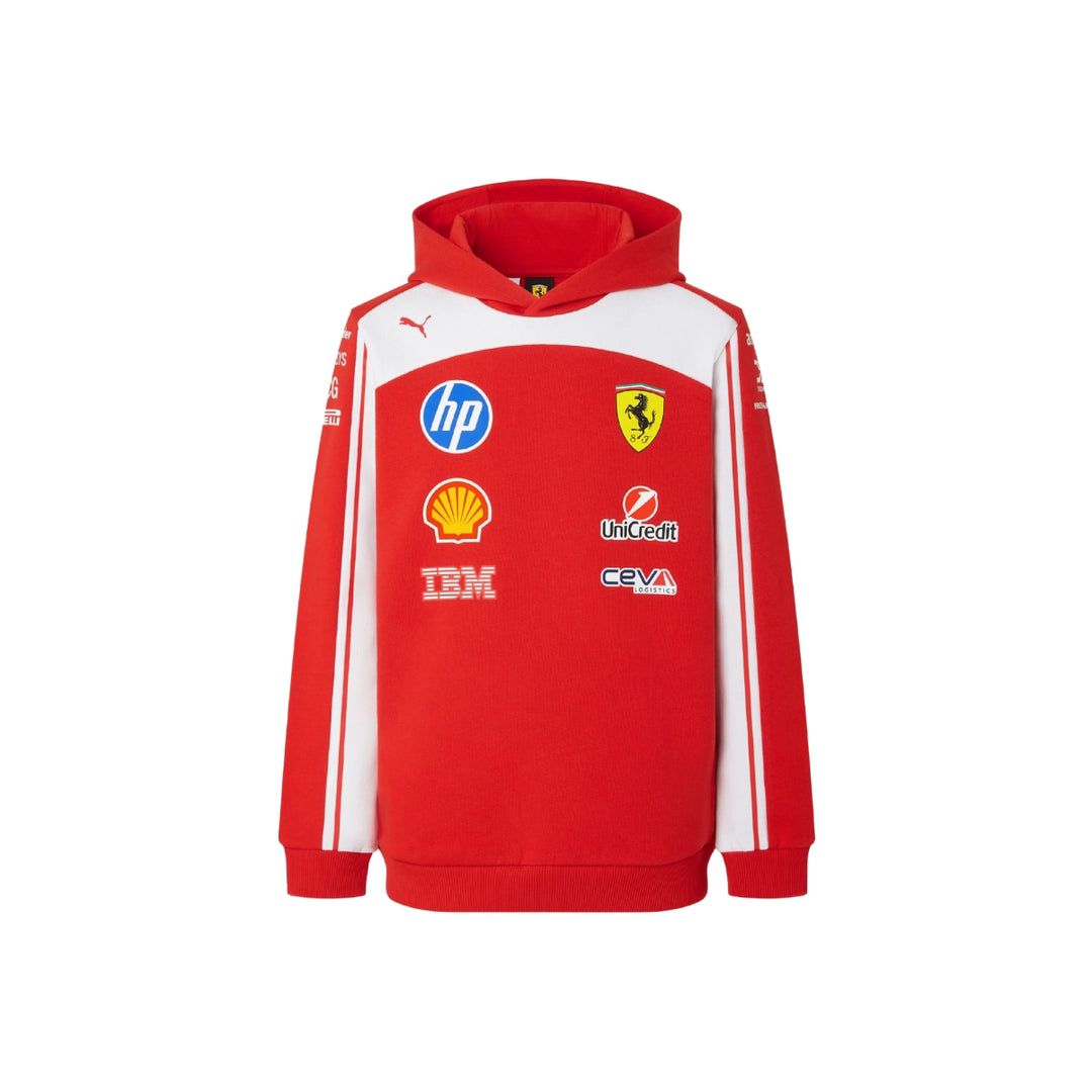 2026 Puma Scuderia Ferrari Hp F1™ Team Kids Hoodie - Rosso Corsa
