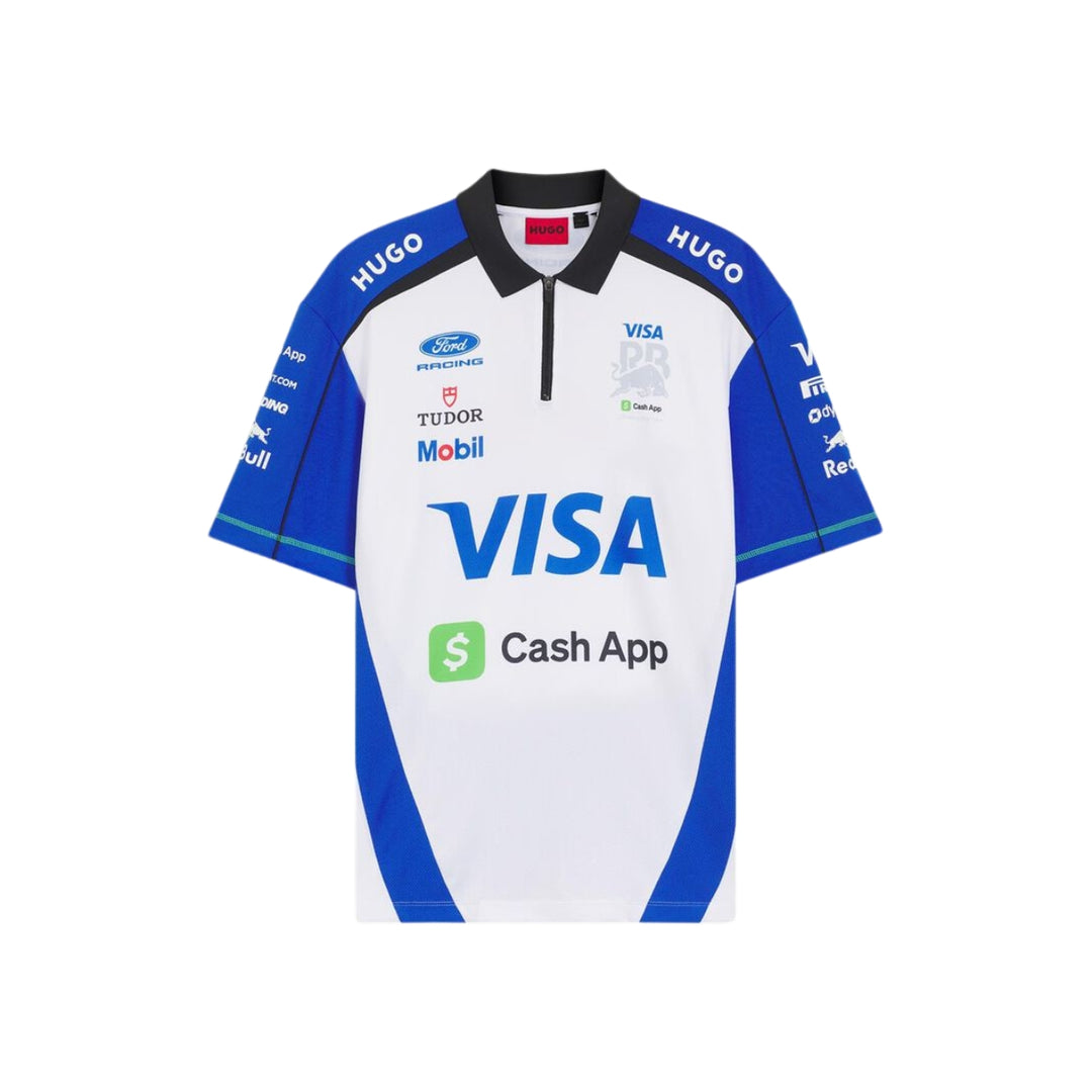 2026 Visa Cash App Racing Bulls F1™ Team Men's Team Polo - White