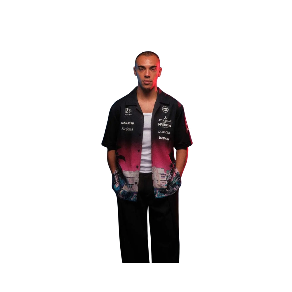 2026 Williams Racing F1™ Miami Grand Prix Special Edition Men's Shirt – Black