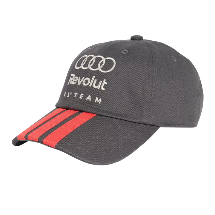 2026 Audi Revolut F1™ Team Adidas DNA 3 Stripes Cap - Black