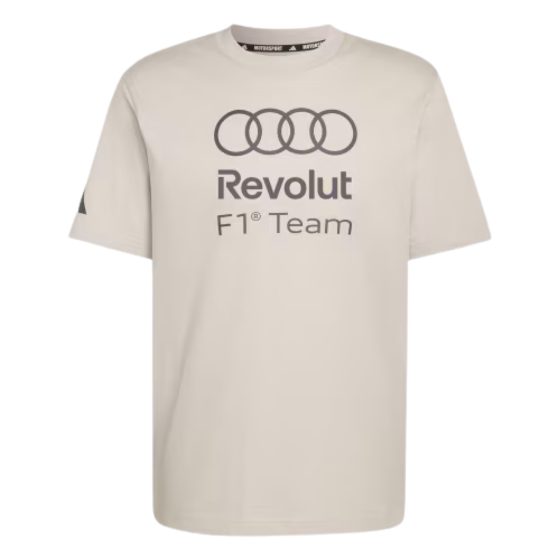 2026 Audi Revolut F1™ Team x Adidas DNA Graphic T-shirt - Chalk Pearl