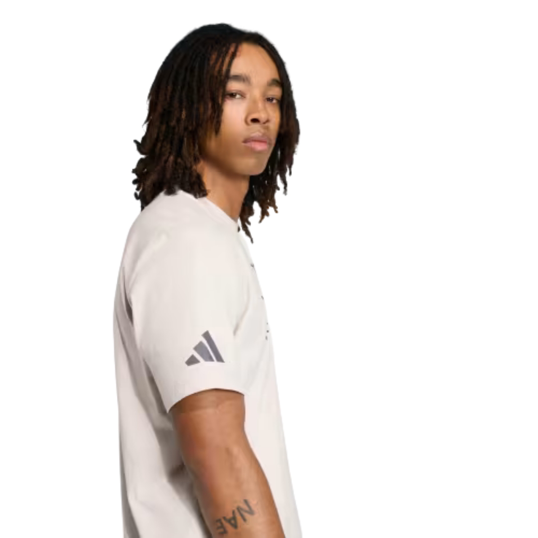 2026 Audi Revolut F1™ Team x Adidas DNA Graphic T-shirt - Chalk Pearl