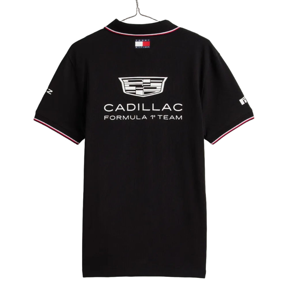 2026 Cadillac F1™ Team Sergio Perez #11 Men's Polo - Black