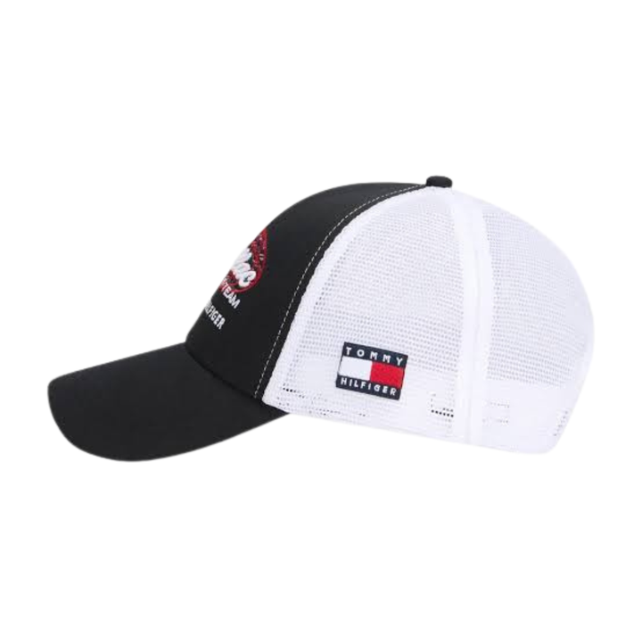 2026 Cadillac F1™ Team x Tommy Hilfiger Logo Adult Trucker Cap - Black