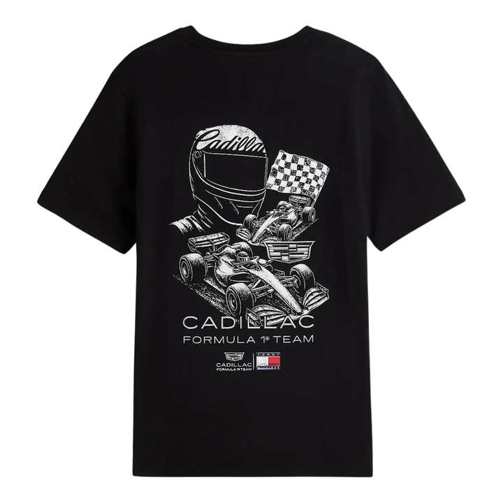 2026 Cadillac F1® Team x Tommy Hilfiger Racing Graphic Unisex T-Shirt - Black