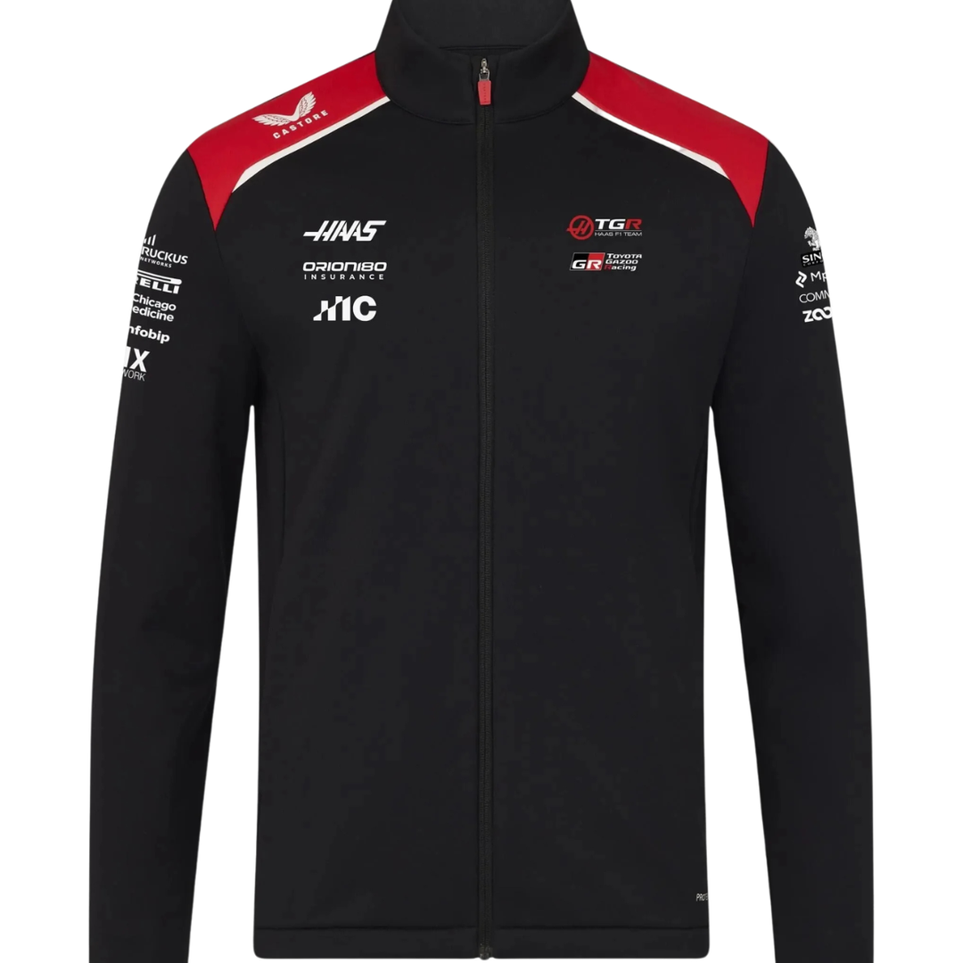 2026 Haas F1™ Team Castore Softshell Jacket - Black