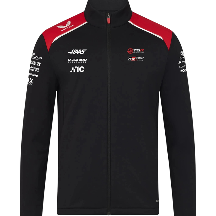 2026 Haas F1™ Team Castore Softshell Jacket - Black