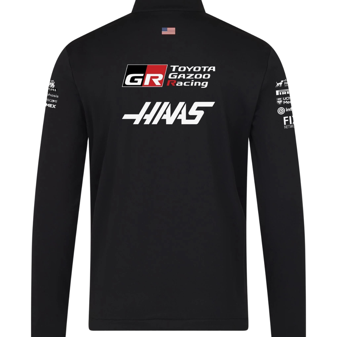 2026 Haas F1™ Team Castore Softshell Jacket - Black