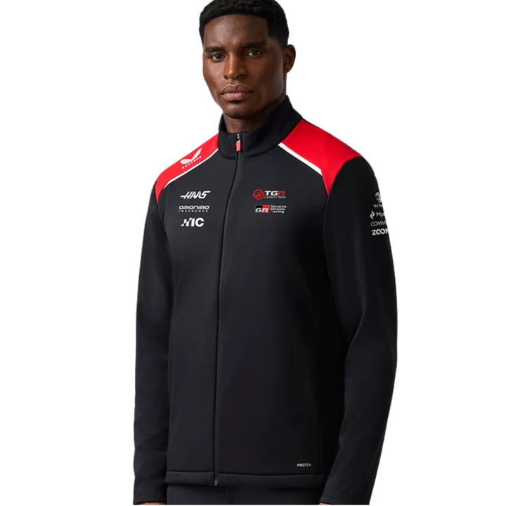 2026 Haas F1™ Team Castore Softshell Jacket - Black
