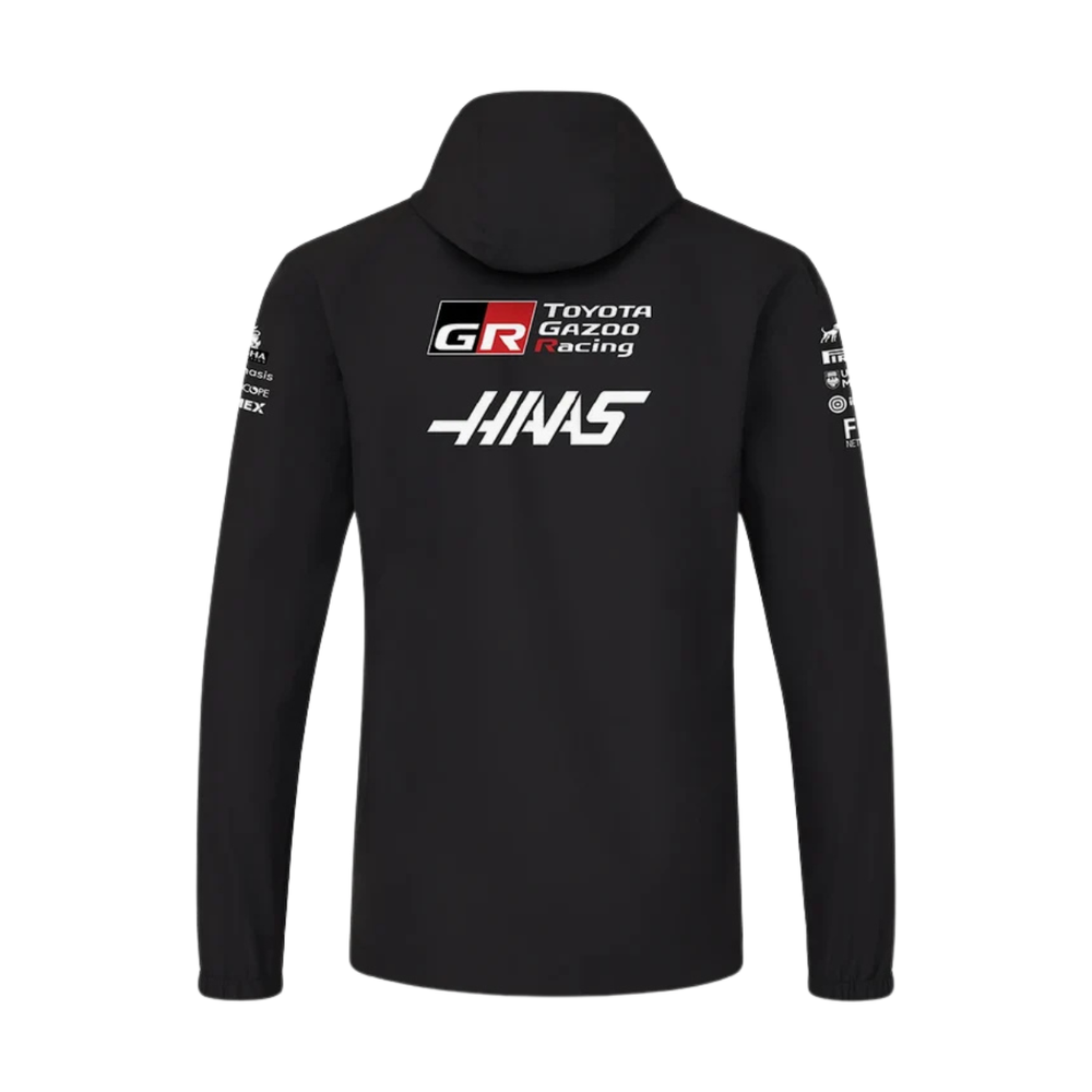 2026 Haas F1™ Team Castore Unisex Raincoat - Black