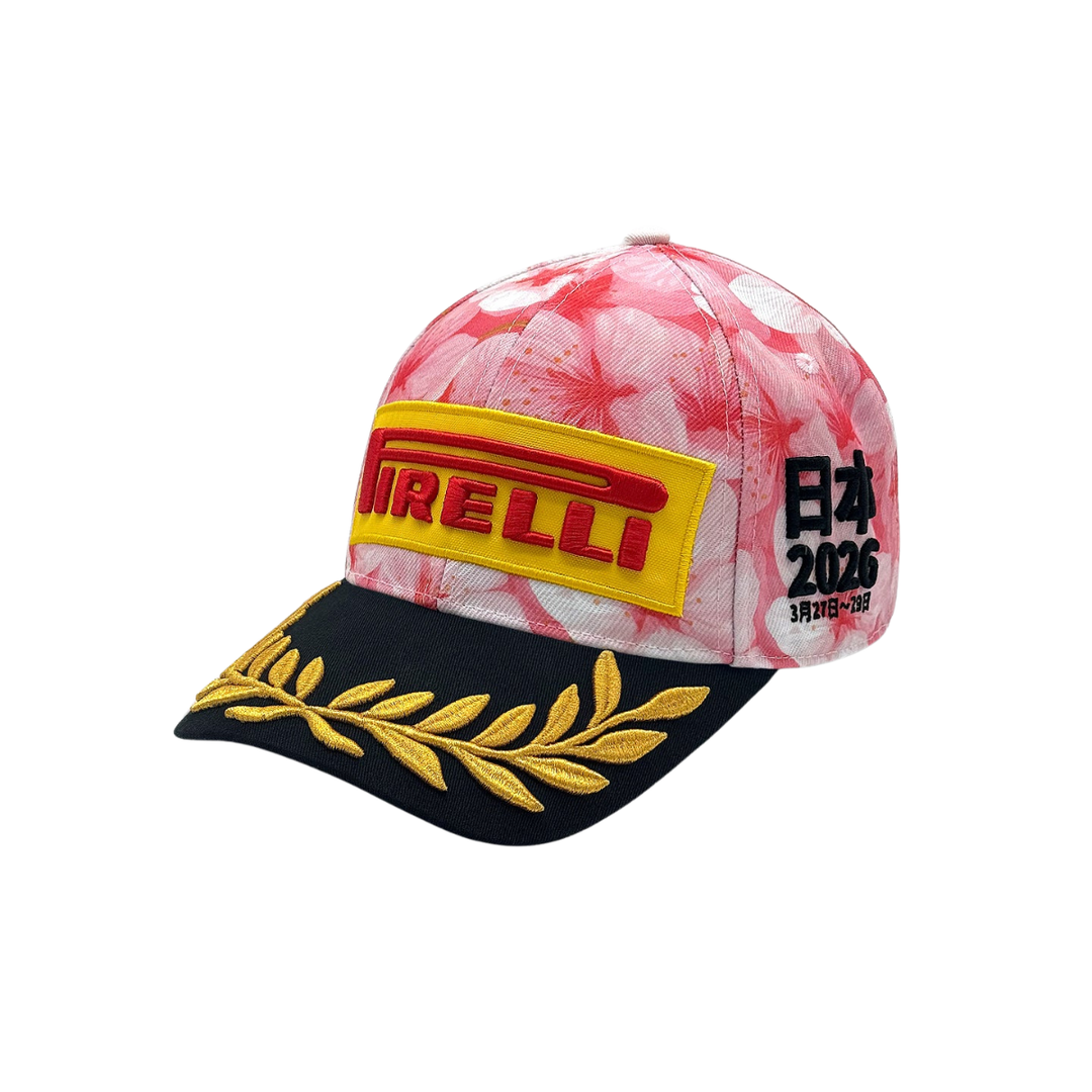 2026 Japanese Grand Prix Pirelli F1™ Podium Special Edition Unisex Cap - Blossom Pink