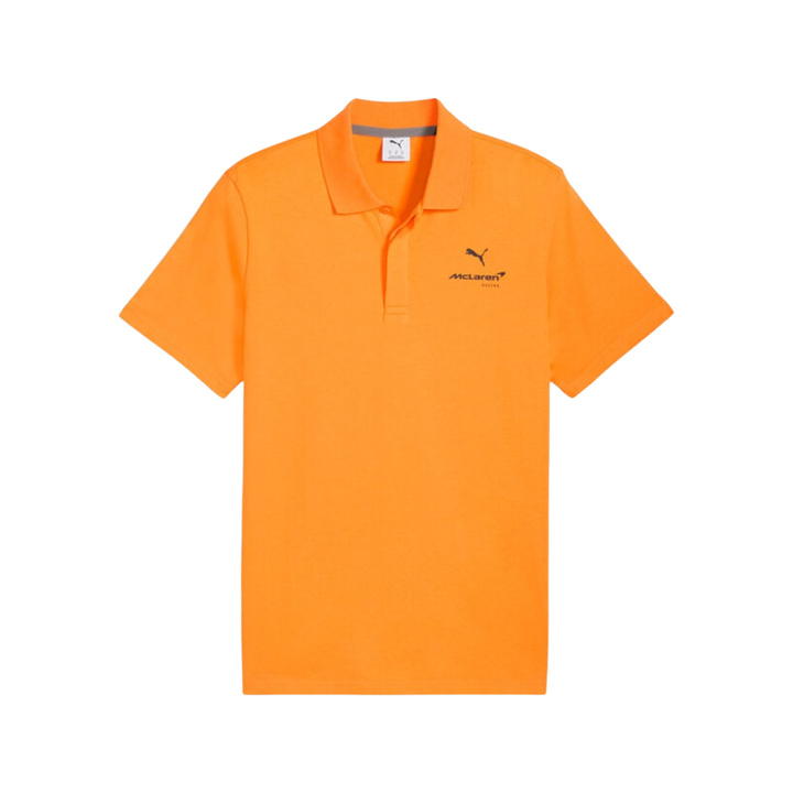 2026 McLaren F1™ Core Essential Small Logo Polo - Black/Orange