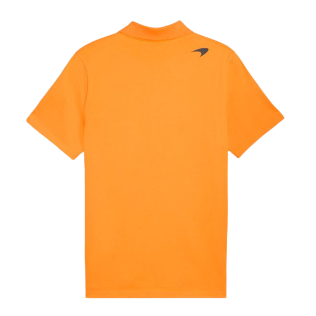 2026 McLaren F1™ Core Essential Small Logo Polo - Black/Orange