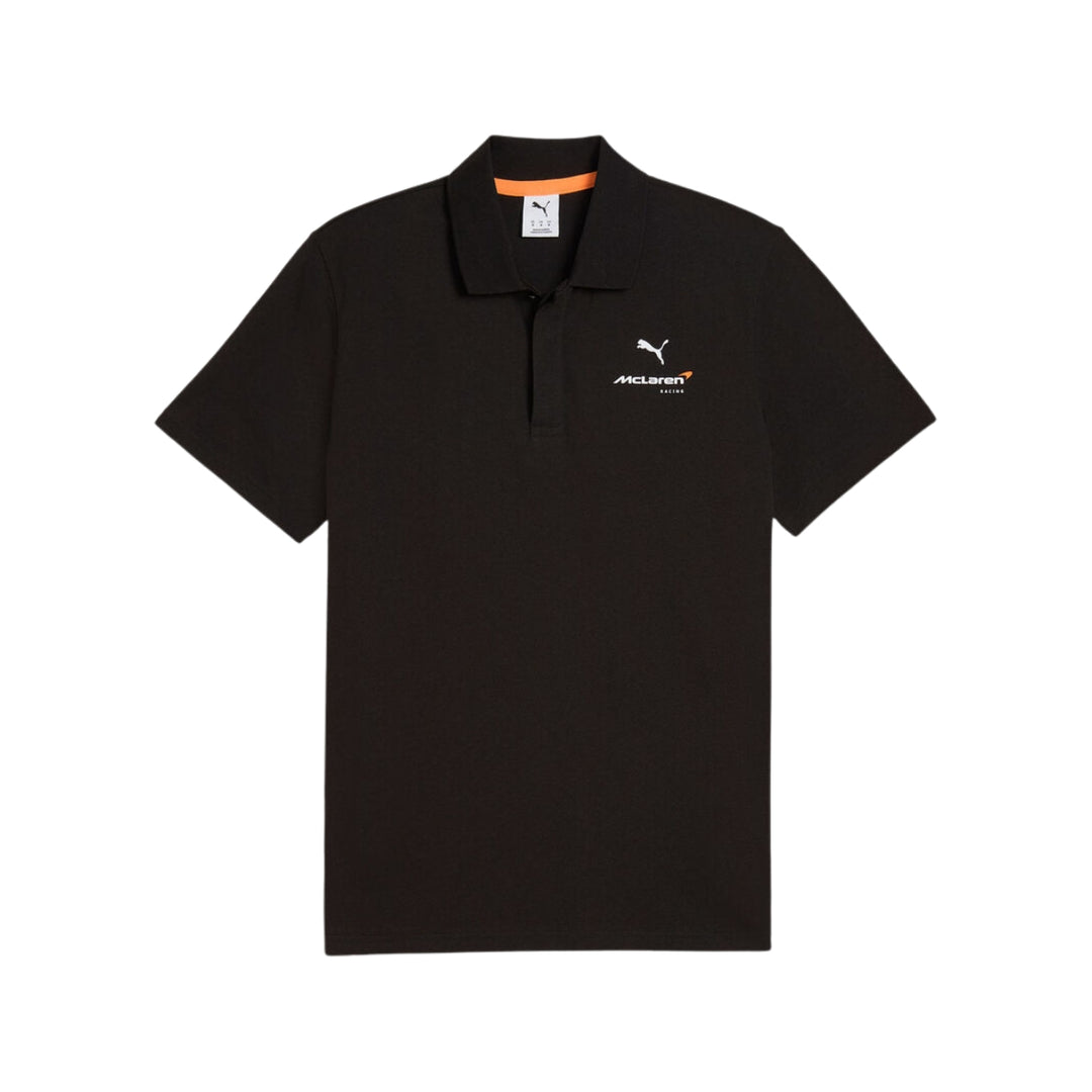 2026 McLaren F1™ Core Essential Small Logo Polo - Black