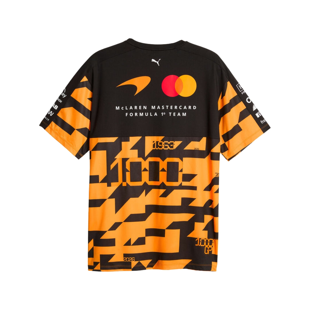 2026 McLaren F1™ Team 1000th GP Adult T-Shirt - Black