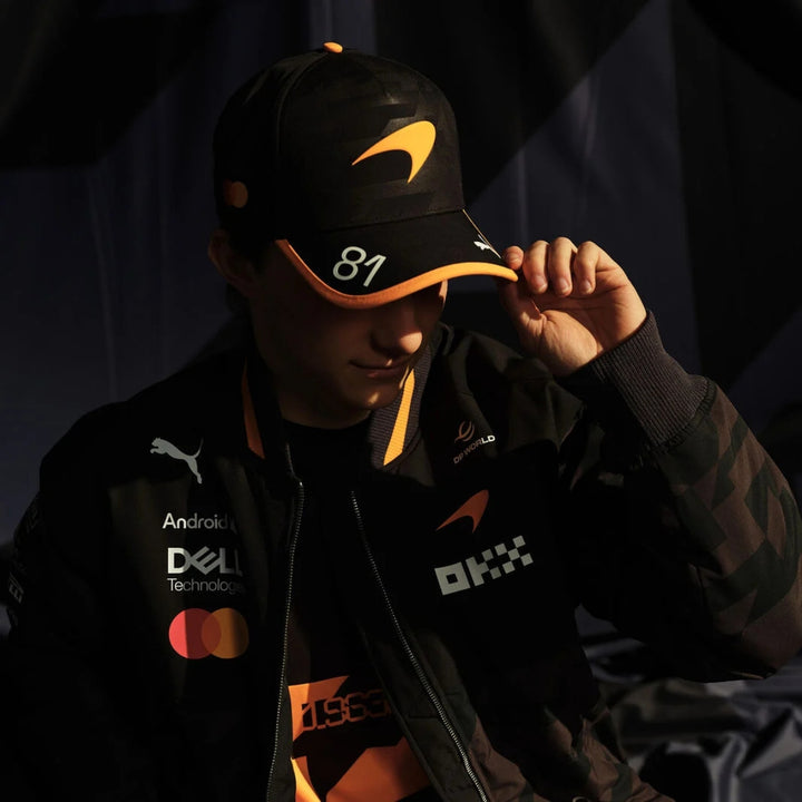 2026 McLaren F1™ Team 1000th Oscar Piastri Miami GP Adult Cap - Black