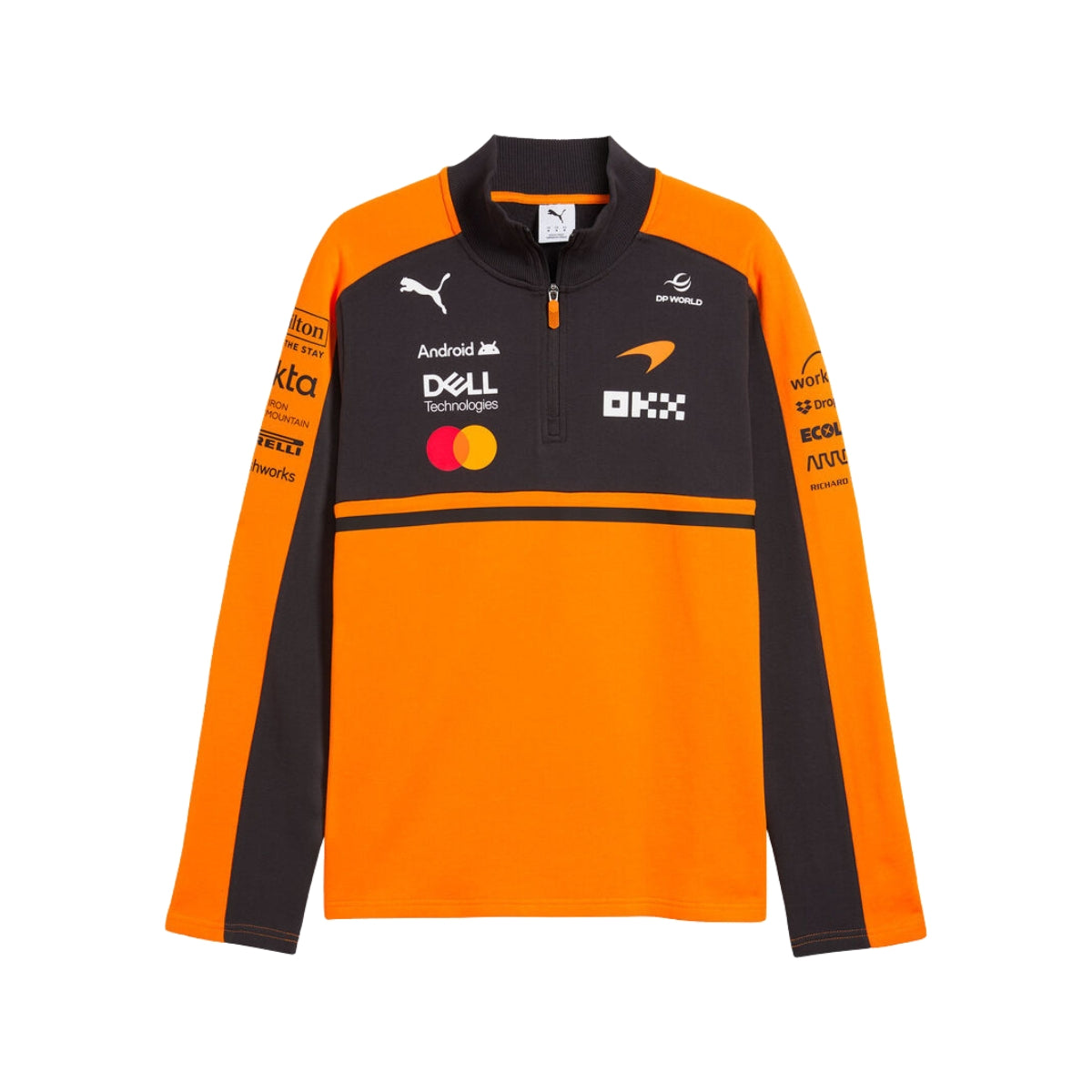 2026 McLaren F1™ Team 1/2 Zip Adult Sweatshirt - Papaya – FANABOX™