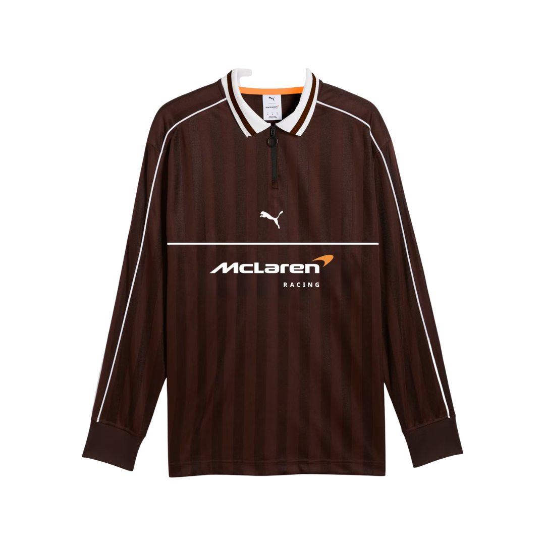 2026 McLaren F1™ Team Long Sleeve Jersey - Orange/Brown