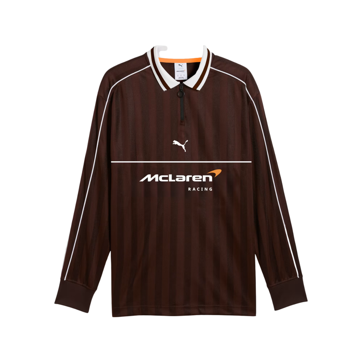 2026 McLaren F1™ Team Long Sleeve Jersey - Orange/Brown