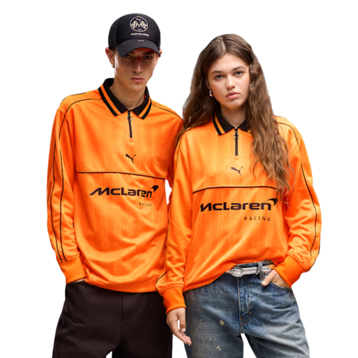 2026 McLaren F1™ Team Long Sleeve Jersey - Orange/Brown