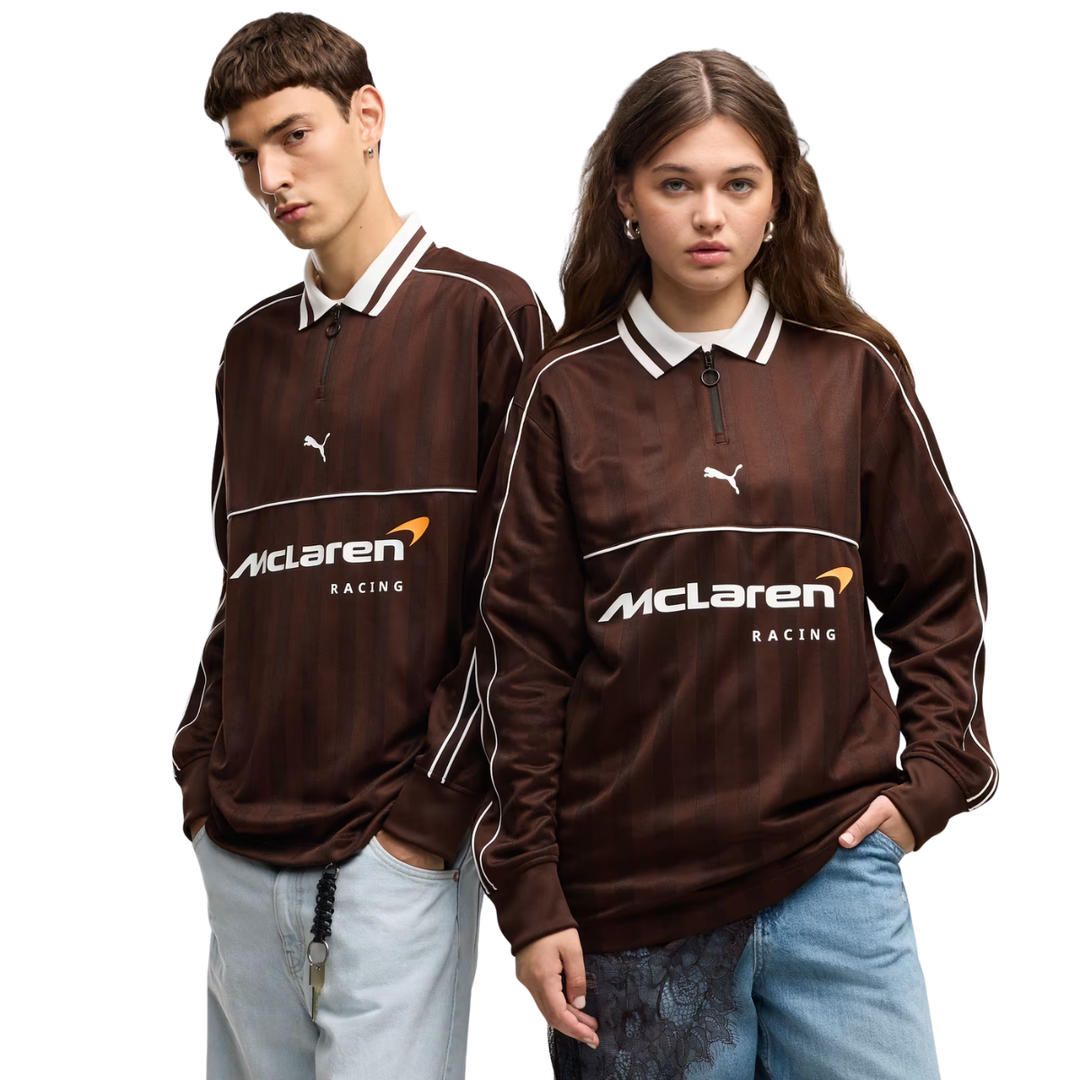 2026 McLaren F1™ Team Long Sleeve Jersey - Orange/Brown