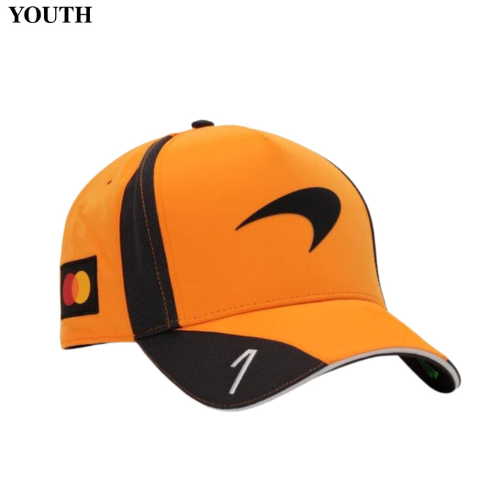 2026 Mclaren F1™ Team Lando Norris Youth Baseball Cap - Papaya