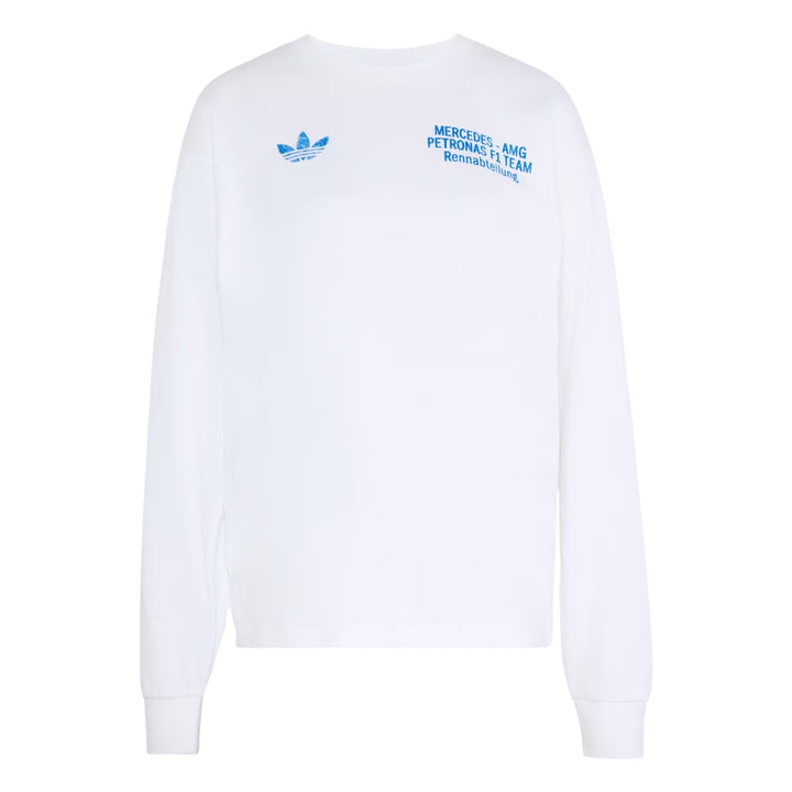 2026 Mercedes-AMG Petronas F1™ Team X Adidas Blue Wonder Long-sleeve - White