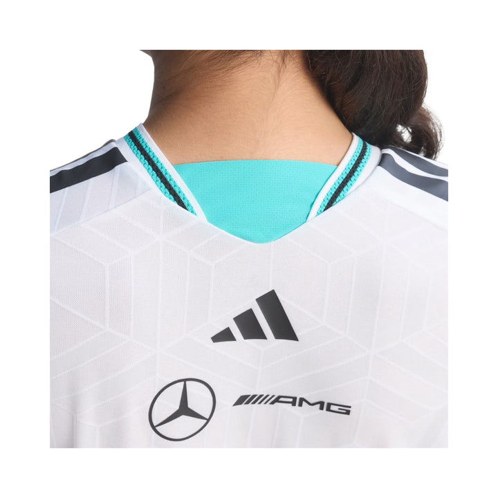 2026 Mercedes-AMG Petronas F1™ Team X Adidas Driver Authentic Jersey - Black / White