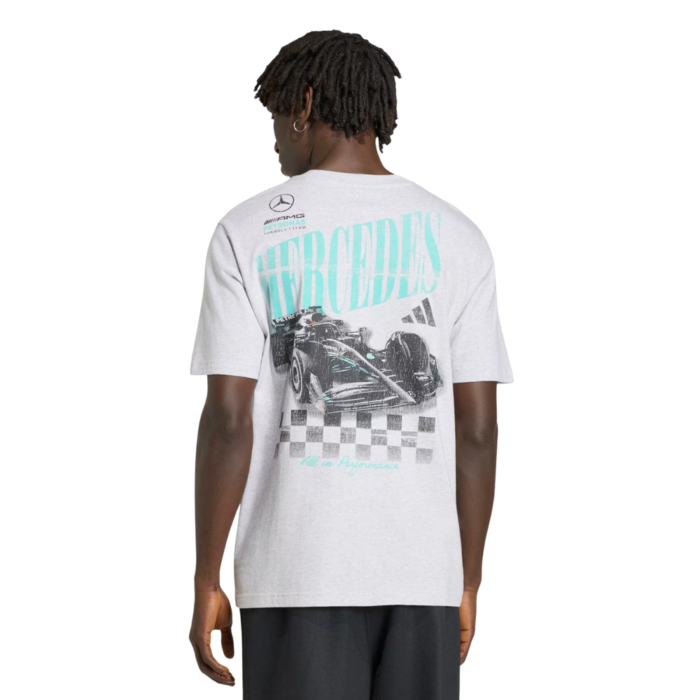 2026 Mercedes-AMG Petronas F1™ Team X Adidas Graphic T-shirt - Grey