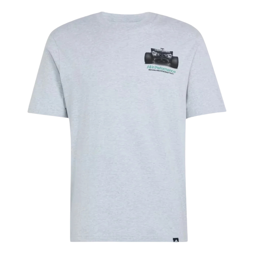 2026 Mercedes-AMG Petronas F1™ Team X Adidas Graphic T-shirt - Light Grey