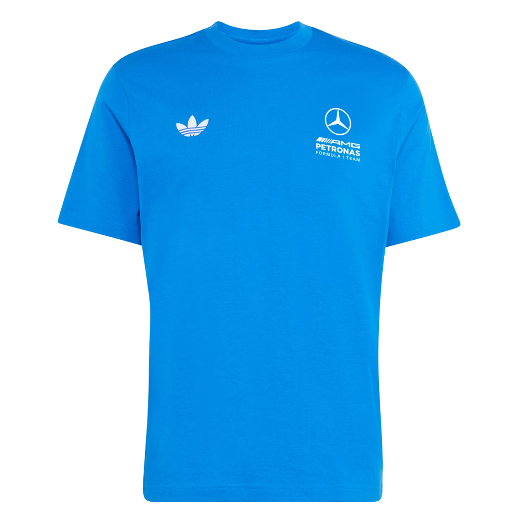 2026 Mercedes-AMG Petronas F1™ Team X Adidas Blue Wonder T-shirt - Blu ...
