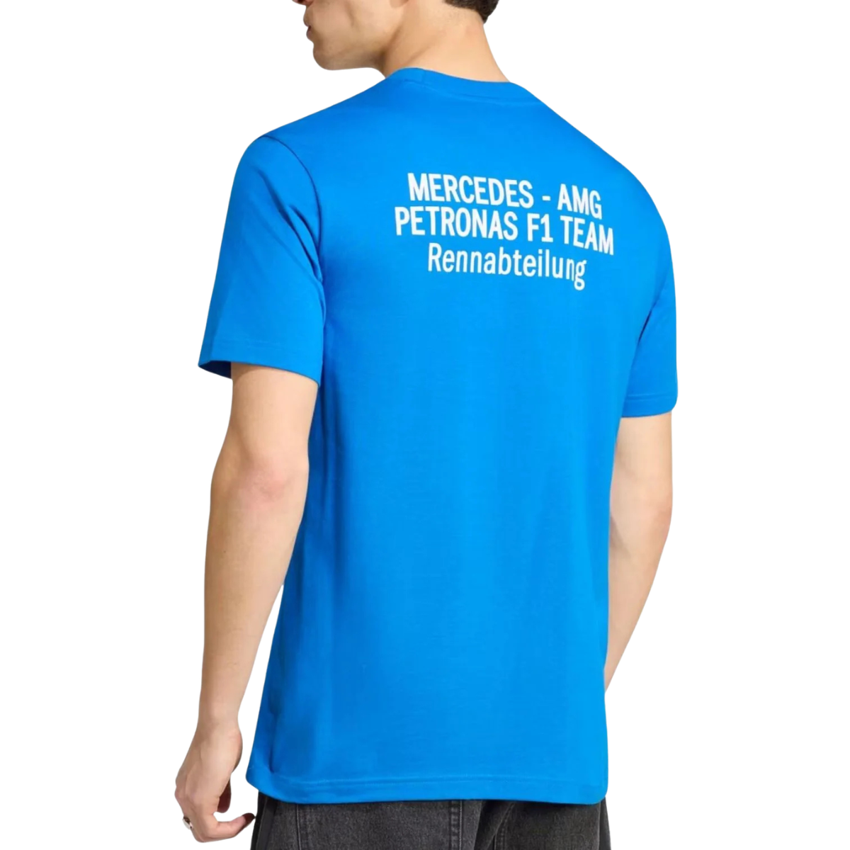 Addidas Boston Email 2026 Mercedes-AMG Petronas F1™ Team X Adidas Blue Wonder T-shirt - Blu ...
