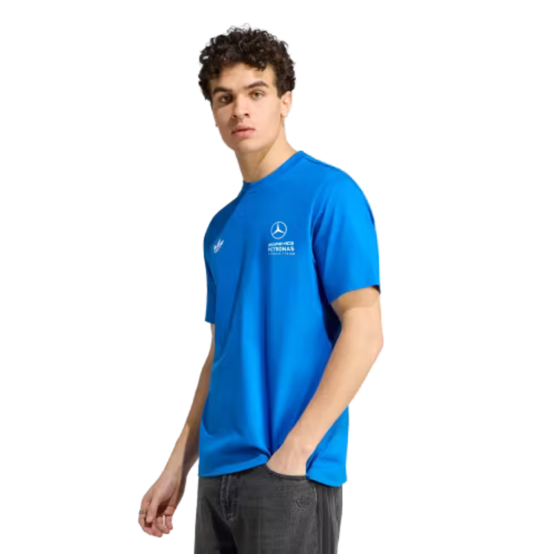 2026 Mercedes-AMG Petronas F1™ Team X Adidas Blue Wonder T-shirt - Blu ...