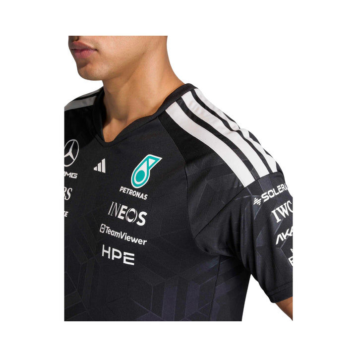 2026 Mercedes AMG Petronas F1™ Team X Adidas Driver Adult Jersey - Black