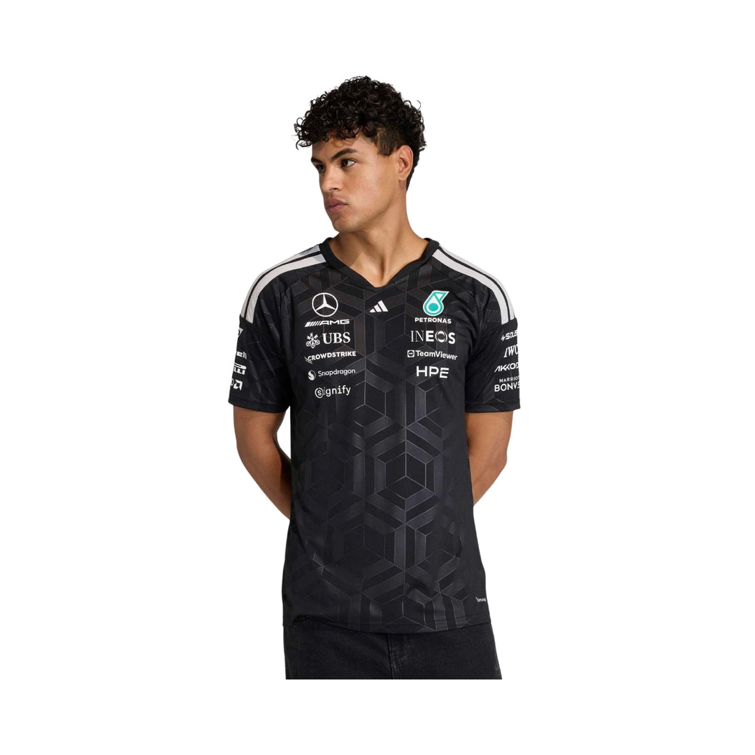 2026 Mercedes AMG Petronas F1™ Team X Adidas Driver Adult Jersey - Black