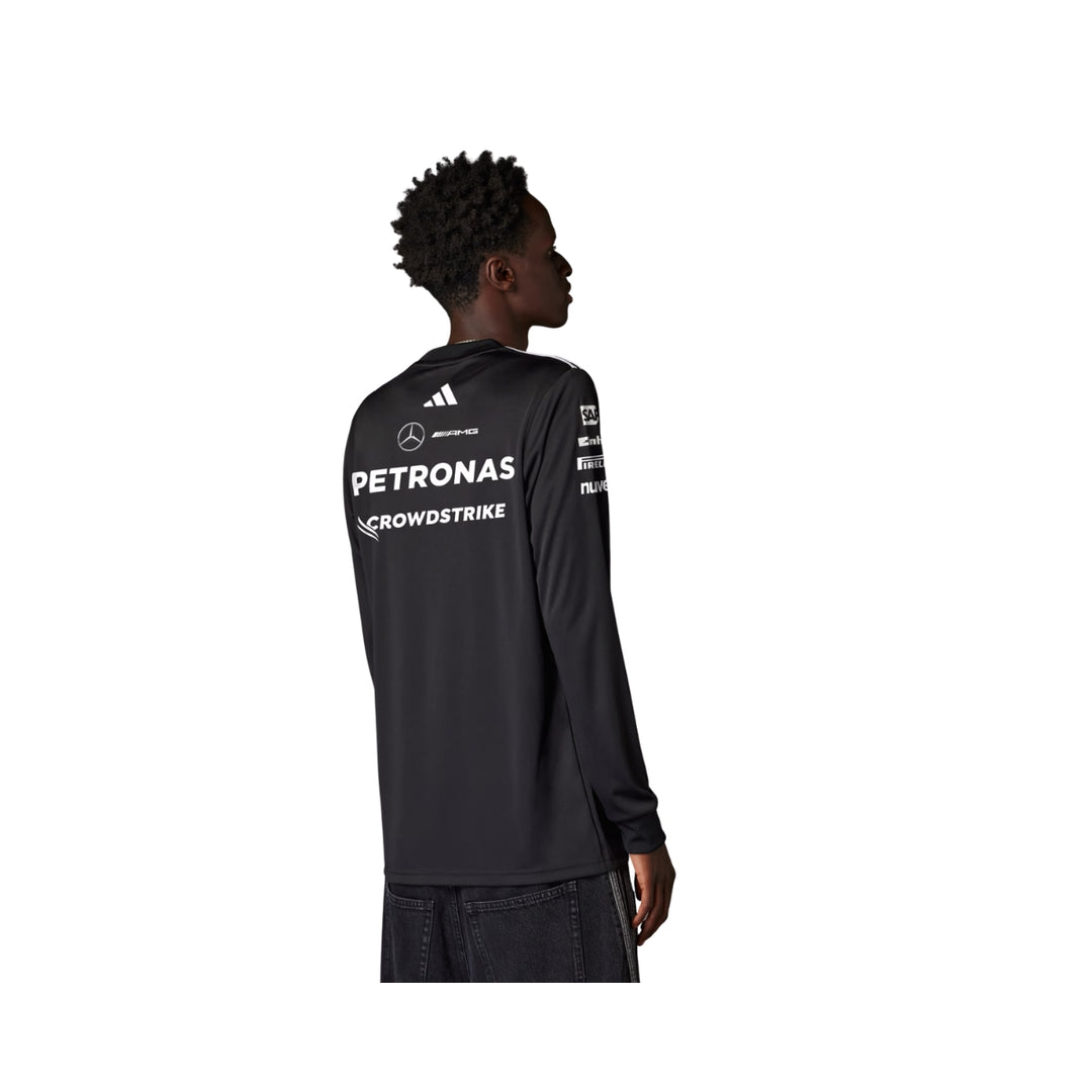 2026 Mercedes AMG Petronas F1™ Team X Adidas Long Sleeve Driver Jersey - Black