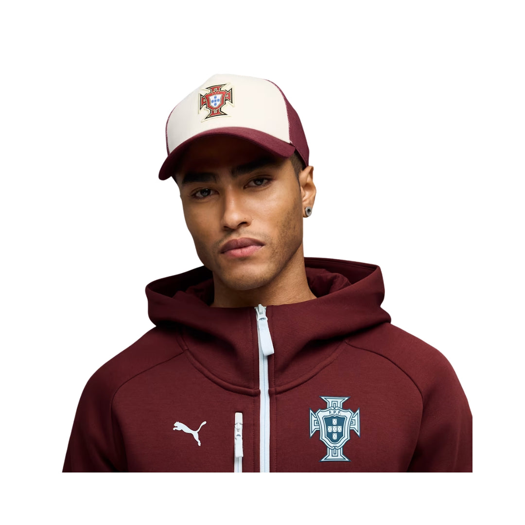 2026 PUMA Portugal FPF KING Trucker Hat – Ruby Shimmer
