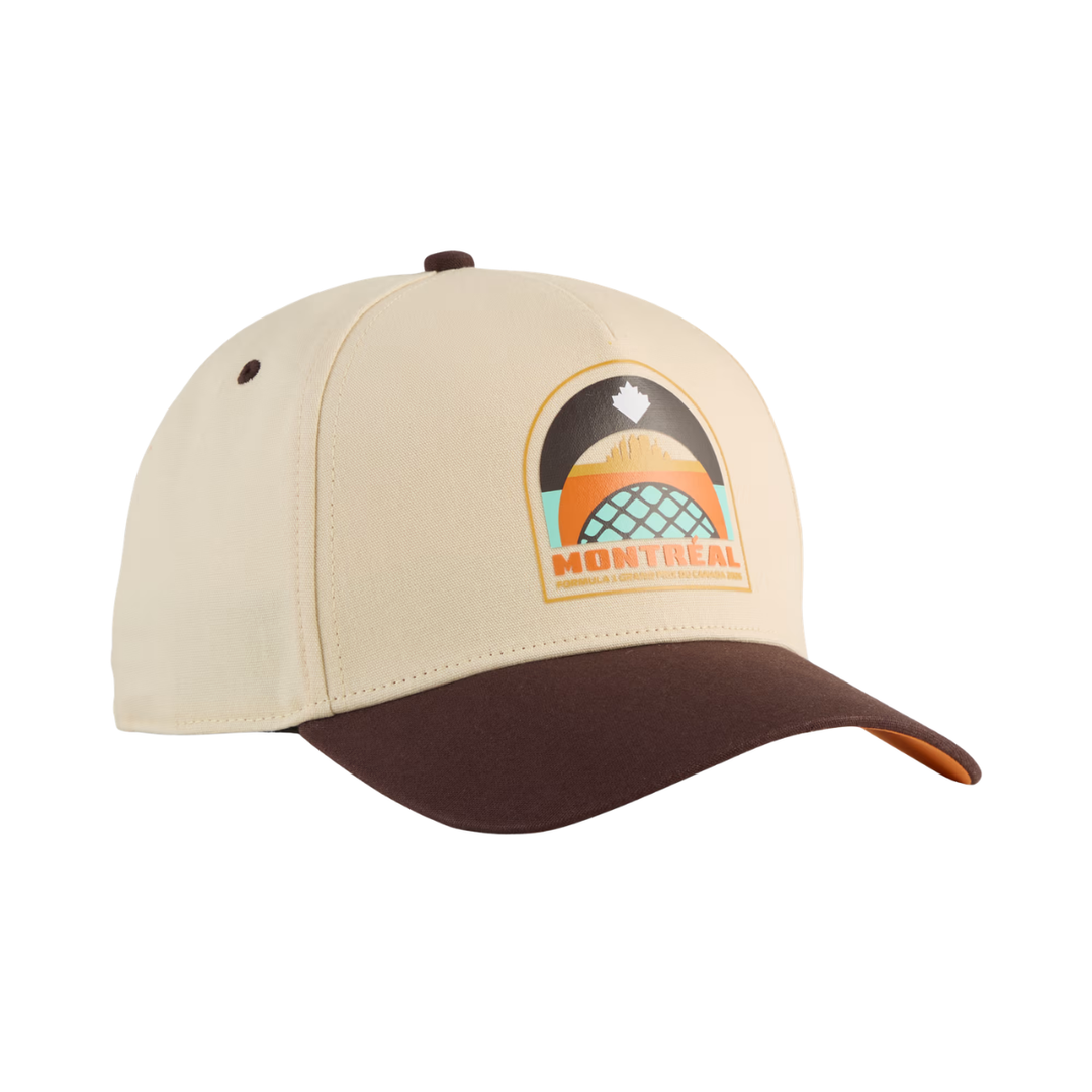 2026 Puma F1® Canadian Grand Prix Montréal Adjustable Cap – Cream/Brown